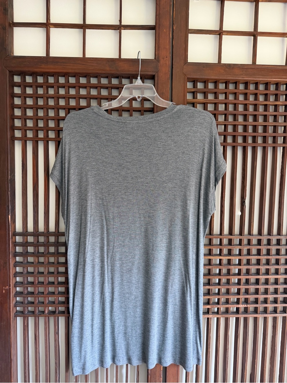 Vince Heather Gray Crewneck Tee - Picture 2 of 4